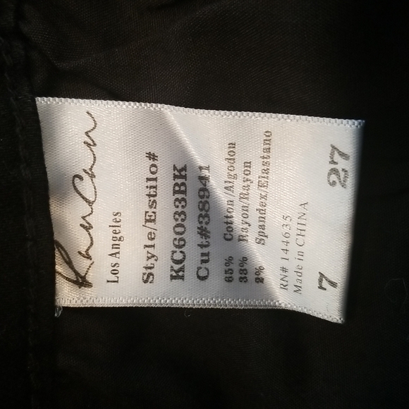 💕KANCAN💕 Estilo Frayed Hem Denim Shorts 27 NWT - Picture 11 of 11